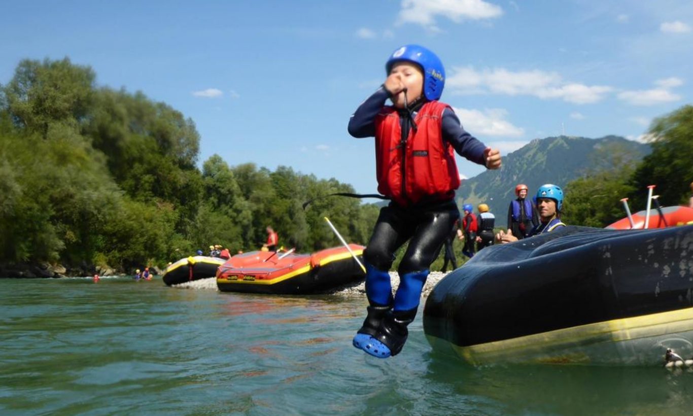 Rafting im Allgäu – die besten Touren & Anbieter