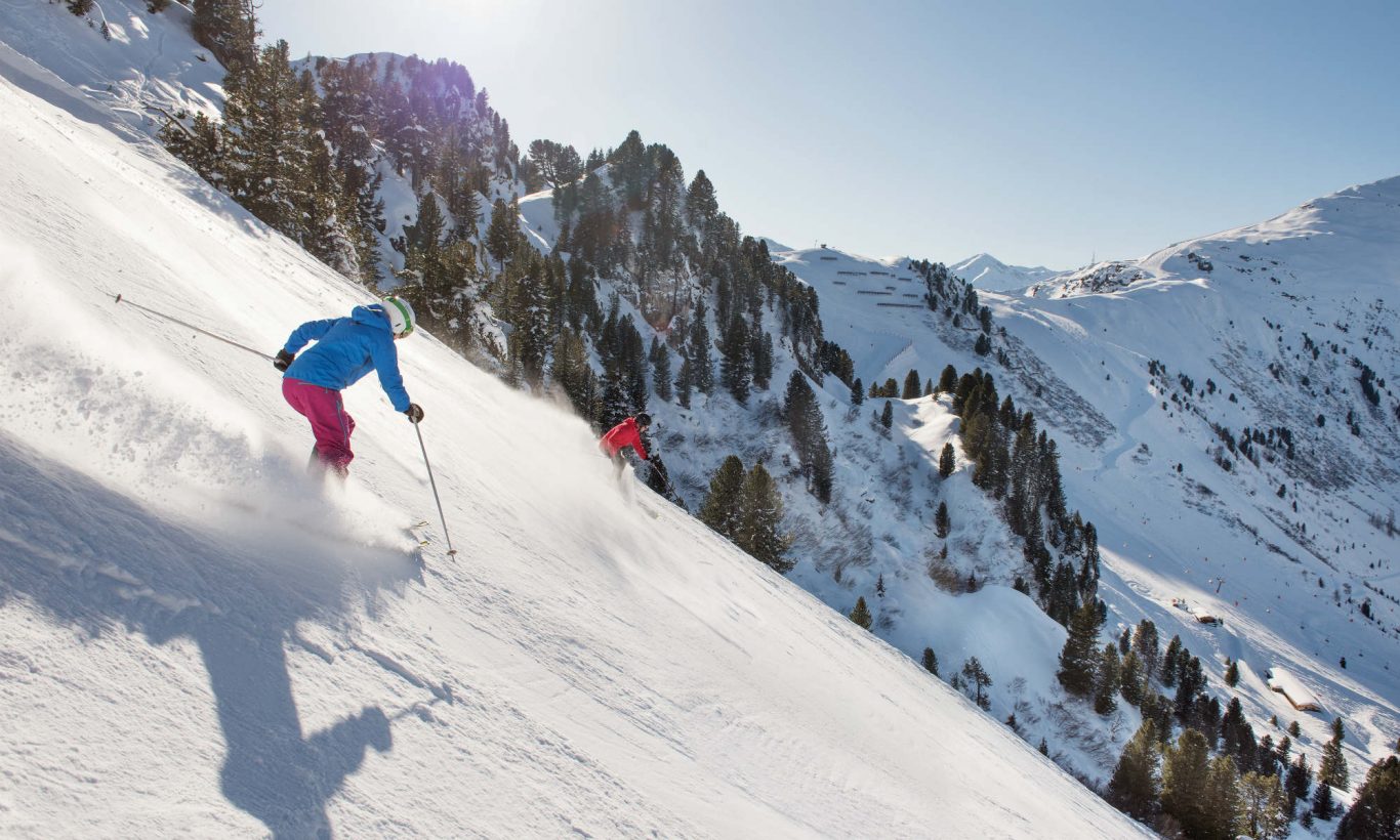 The right skiing technique: Mastering black runs