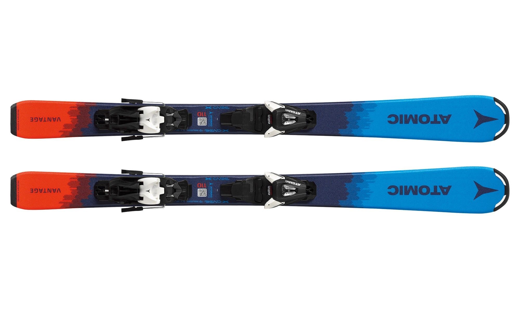 These are the Atomic children's skis that can be won in the raffle.
