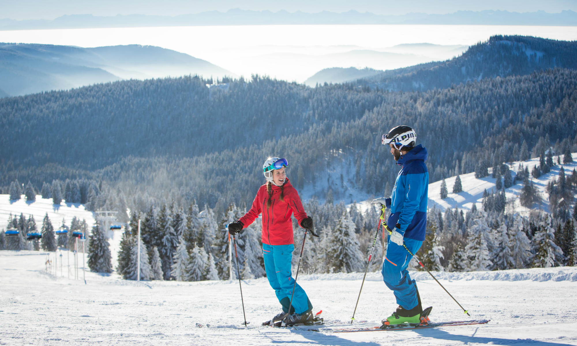 skiën de top goedkope skigebieden