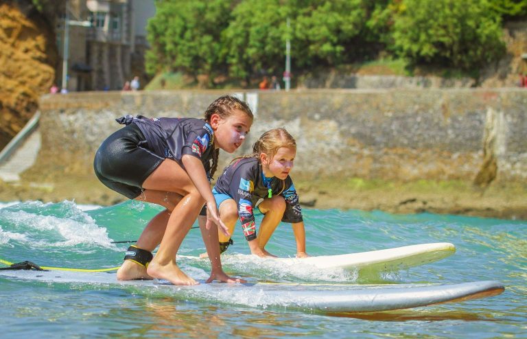 Surfing in Biarritz: a wonderful view from the beach - CheckYeti Blog