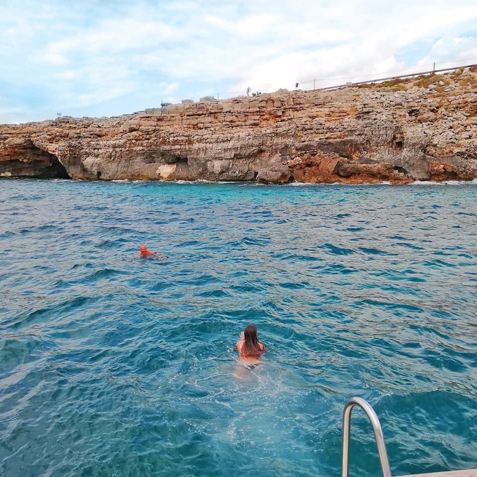 Book a boat trip with snorkeling in the caves of Santa Maria di Leuca.