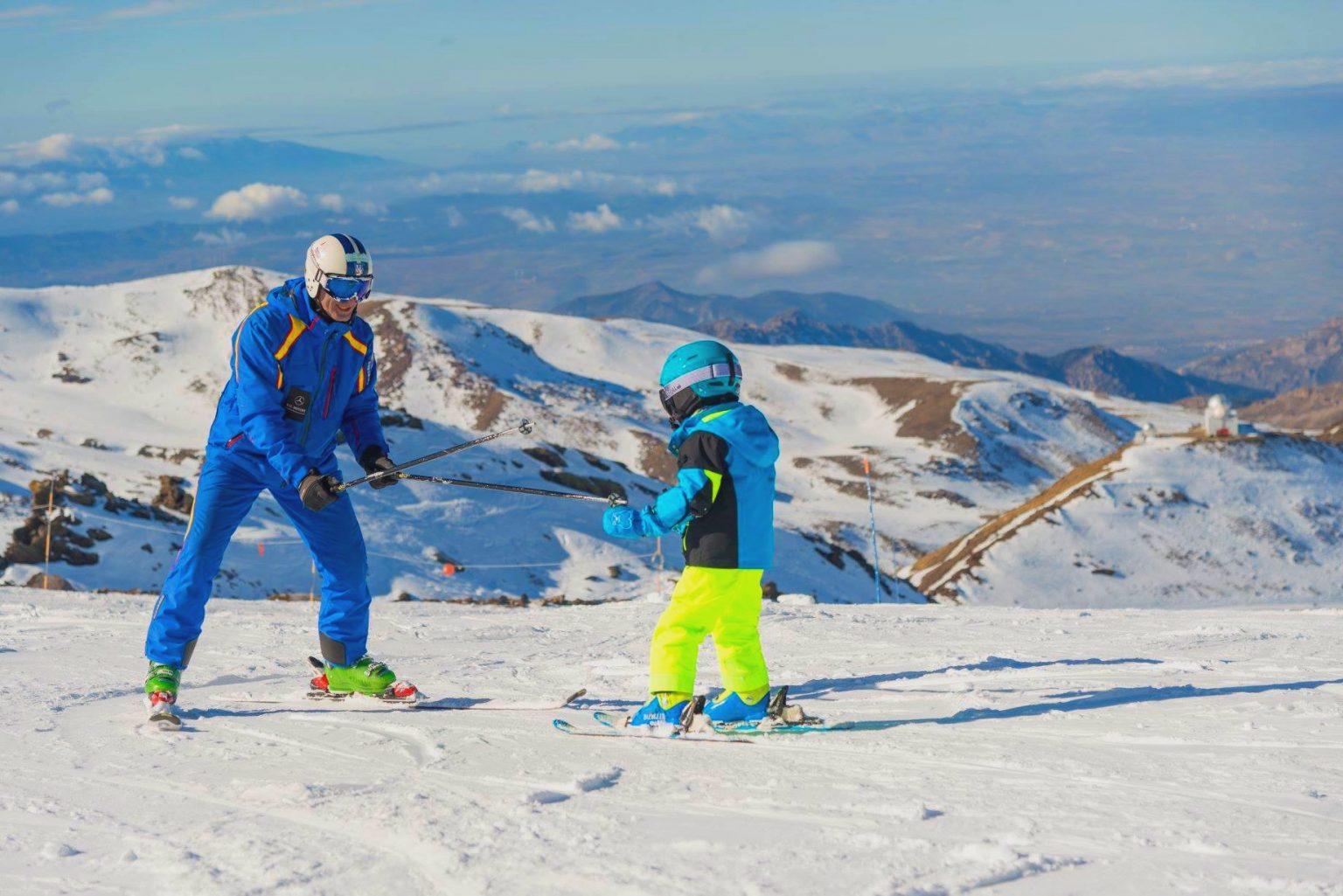 Learn skiing in Sierra Nevada 4 facts about the ski resort