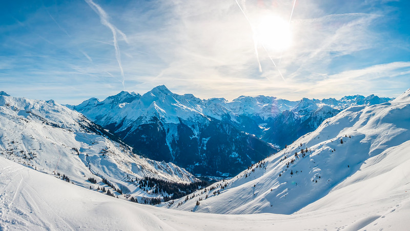 La Plagne, a family-friendly winter destination that is perfect for kids learning how to ski in France.