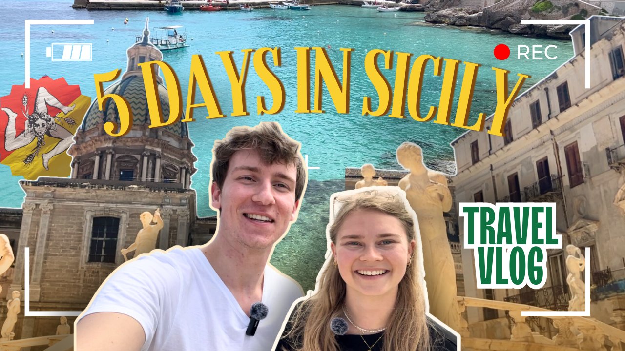 Sophie e Jonas in Sicilia.