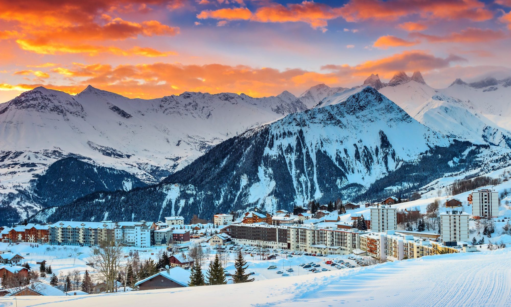 Nordic winter landscape where you can enjoy outdoor winter activities as an alternative to the classical winter sports.
