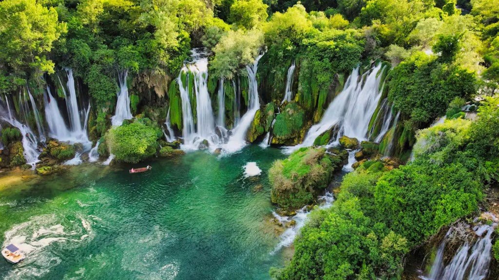 Kravica Waterfalls.